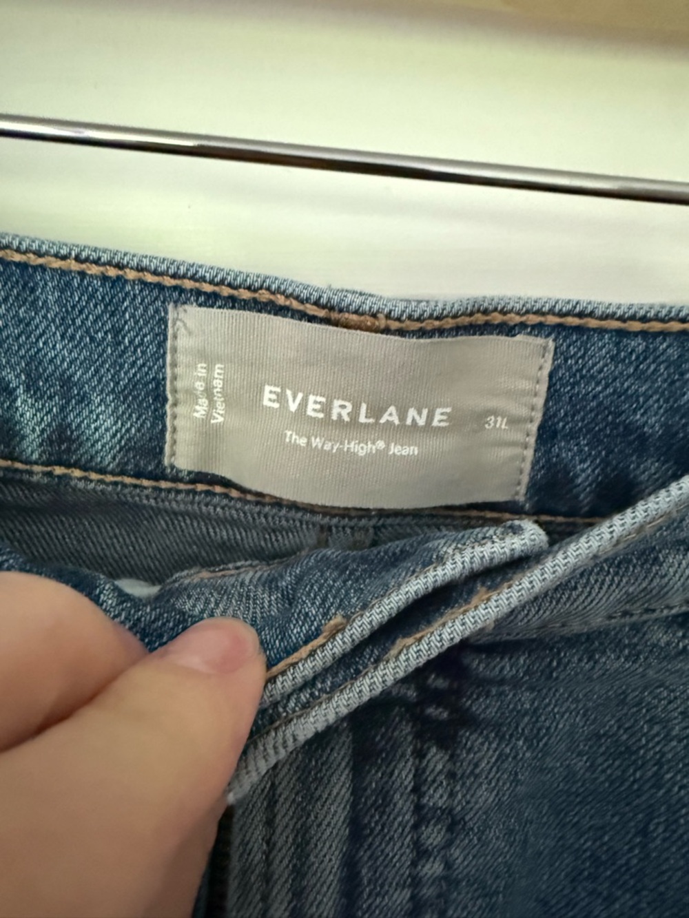 Everlane the way high Jeans